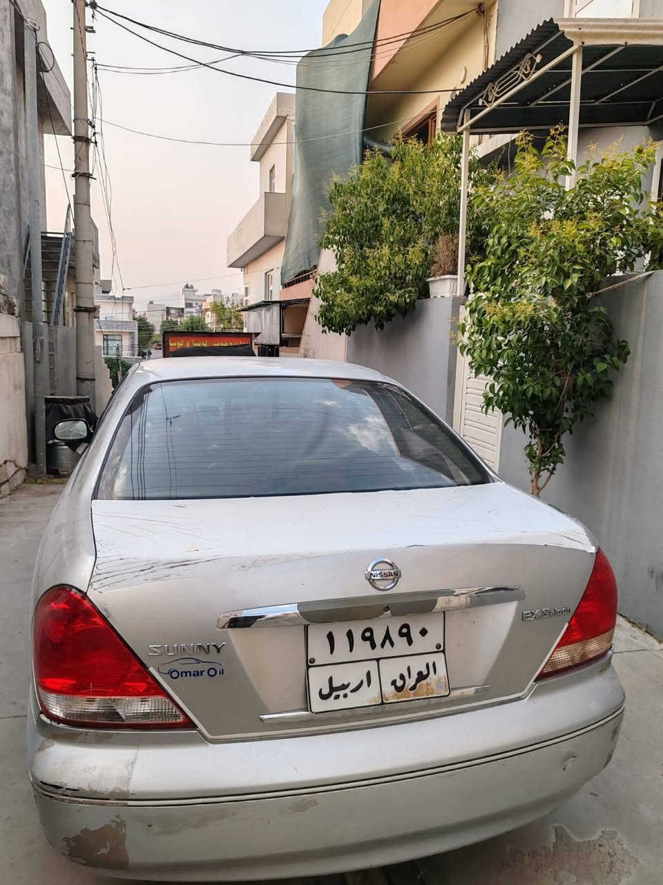 سەرتا بەناو خوای گەورە 
نیسان سەنی مۆدێل 2009 مەکینە ڕەشی سۆپەر 
4تای لۆک ویل کەپ 
کەلەو کۆنتڕۆڵ ئاوێنە کارەبا ناو زەرد سەنەوی بەسر چووە 
پێشوو پشت کەپسە  پێشی تازە داگیراوە ماڵی دۆستە یەک دینار مەسرفی نیە ناوازەیە لە جوانیو پاکی بەستێک بۆیاخی هەیە سەیارەک کاڵبونەوی سەقفی نیە سیعر 89گەڵا مەجالیکی دۆستانە*********** حلبجة, السليمانية
