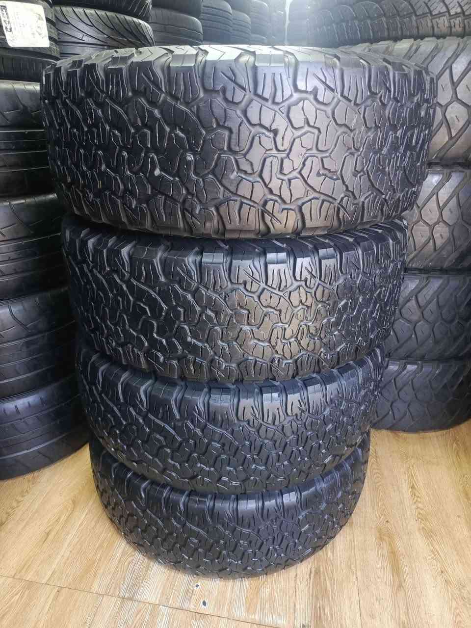 متوفر حصريآ لدى محلات -Your tires- 🏪طقم اطارات -BFGoodrich A/T - الأمريكي 🔥
مستعمل بحاله ممتازه

قياس 315/70/17     KO2
 
كفالة خطية لمدة عام من تاريخ التركيب 📝 
ابو ابراهيم *  0779584510  *
البيادر - شارع الصناعه الرئيسي - بعد كازية المناصير


**إذا كنت صاحب هذا الإعلان وتريد حذفه لأي سبب، رجاءا أرسل رسالة إلى الدعم الفني**