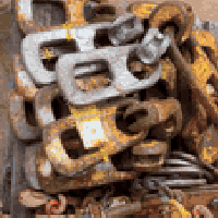 البيع سلاسل متنوعه من طول 2 م 6 م8 م اعدادمن كل نوع بس 2 م العد 30 قطع...