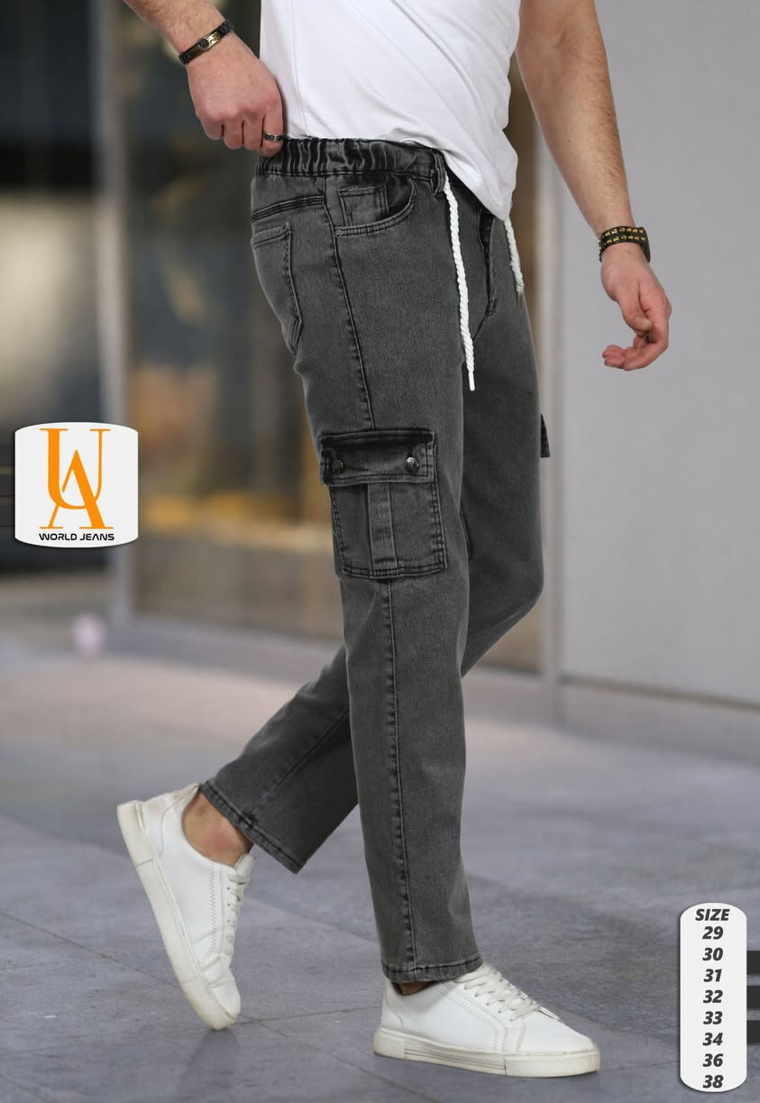 Cargo Jeans  ….كابوي جعب شبابي فول ليگرا 🇹🇷✔️ • خصر مطاط
متوفر بقياسات 
29.30.31.32.33.34.36.38
📍سوق القيارة مجاور بيت الأمل مقابل فرع الخياطين 
📲***********
