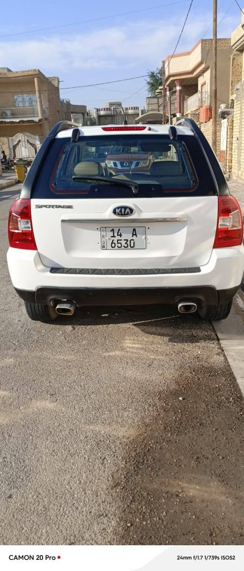 كيا سبورتج 2009 للبيع 
مكفولة كفالة عامة 
خليجي مكينة 2000 دوش 
السعر 128 وبيها مجال قليل بأسمي شوكت ما يعجبك تحول *********** مكاني واسط
