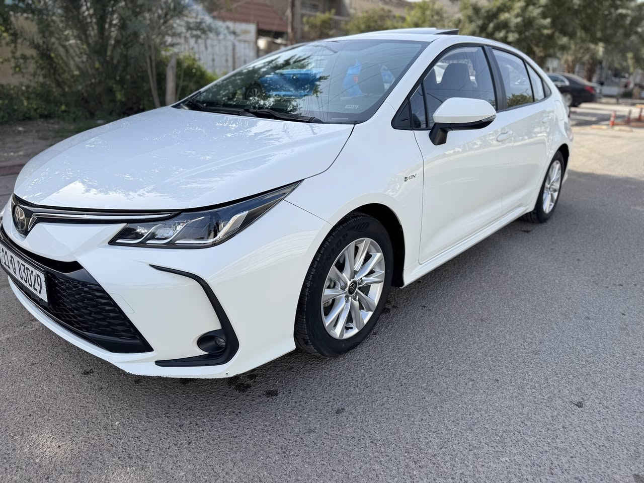 كورلا هايبرد
موديل 24
فول مواصفات
ماشيه 19 الف
مكفوله من الضربه والصبغ والبارد والتبديل 
السعر 150 وبيها حك الجيبه
مكاني بغداد البنوك 
***********
