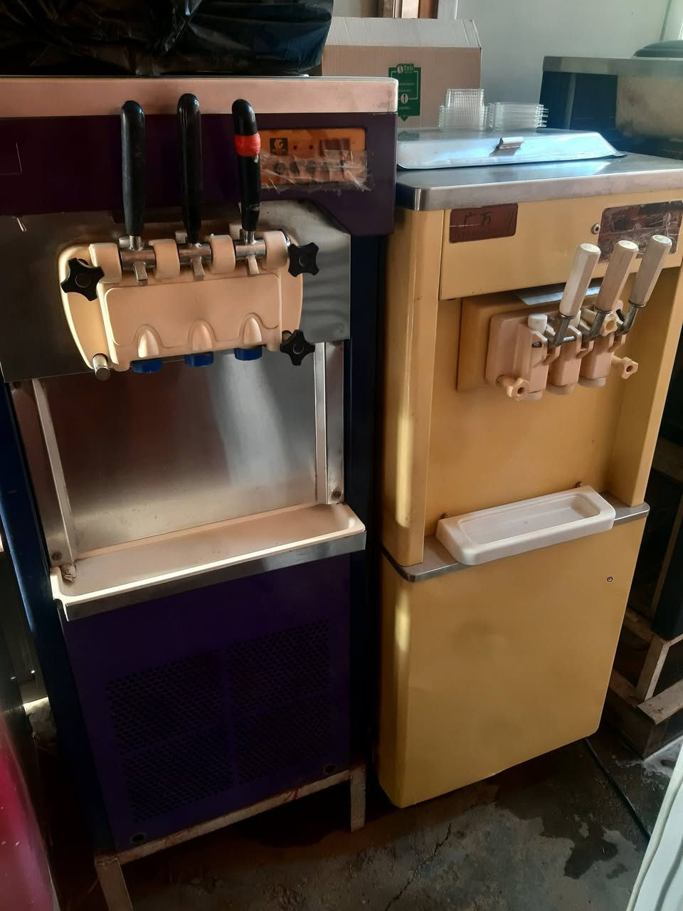 السلام عليكم اخوان عندي مكاين موطا شغاله معه مكينه ازبري تلاث احواض معه مكينه إنتاجية الاستفسار  أكثر خاص او عل رقم ***********
