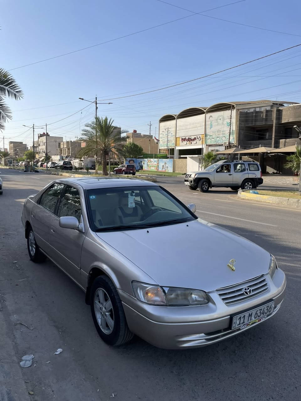 السلام عليكم للبيع فقط بدون مراوس كامري 2000 يسرة بلاد كير اوتماتيك كشنات كهرباء سلايت رقم بغداد الإنكليزي باسمي تبريد ثلج مصبوغه لجمالية السيارة حلوة ونضيفة المكان بغداد السعر مناسب 69$ وبيهه مجال بسيط رقم الهاتف ***********
