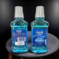 أورال بي • غرغرة فموية • تقتل ٩٩٪ بكتيريا