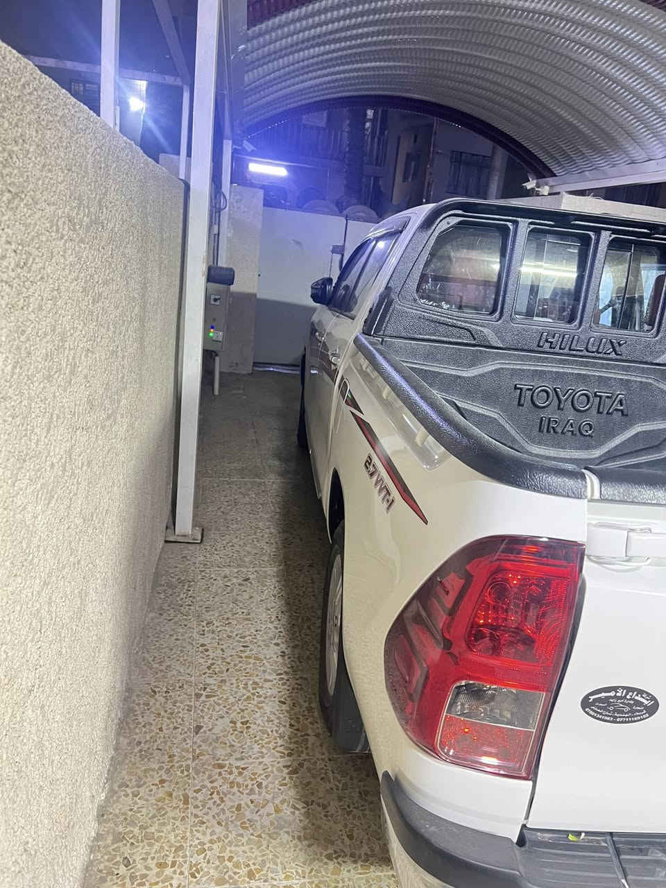 السلام عليكم بيكم هايلوكس موديل2025ماشيه31كفاله عامه رقم بغداد سعر307مكان بغداد الدوره***********
