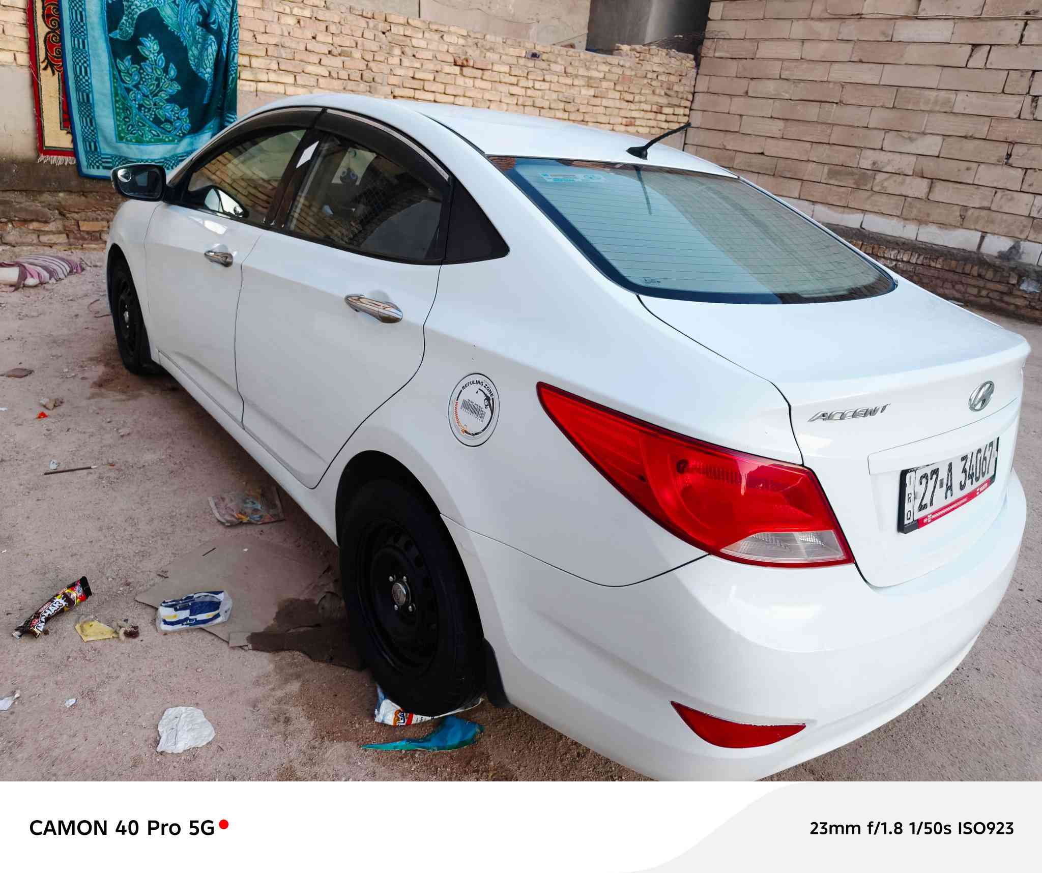 السلام عليكم اكسنت 2015 محرك 1600 دوش قطرتين فتحه اشاير بالمري كير محرك شرط بيه دعمه جهت السدر بابين ومعمرات تبريد ثلج تدفئه شغاله ما بيه اي نقص الف متذب عليه ترايك وين متريد رقم ذي قار بسمي احول ما انطي وكاله السعر 80 و بيه مجال للشراي هذا رقمي ***********
