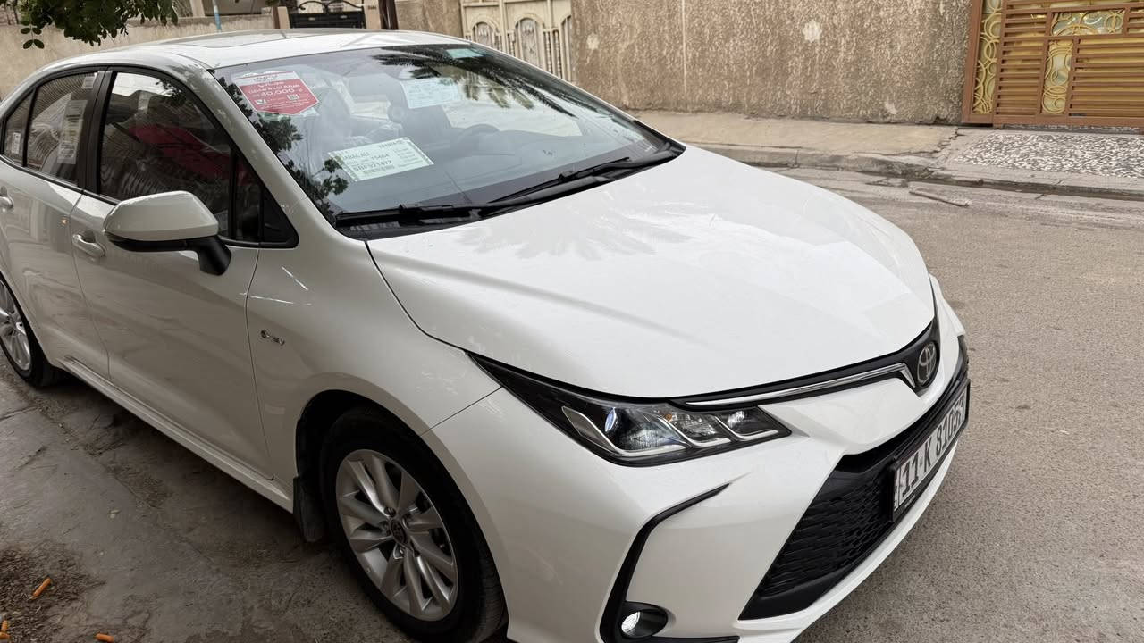 كورلا❤️‍🔥 2025 زيرووووووووووووووو فول موصفات 1/1 و كفاله عامه 🙂
سلايد روف 
بصمه 
داخل جلد اسود مطعم ب برتقالي 
كشن كهرباء 
شكل خليجي 
تبريد شاشه 
وبعد بيه موصفات 
السعر 156 
مكاني بغداد حي الاعلام 
سياره كفاله عامه اخوان ع وضع شركه 
***********
