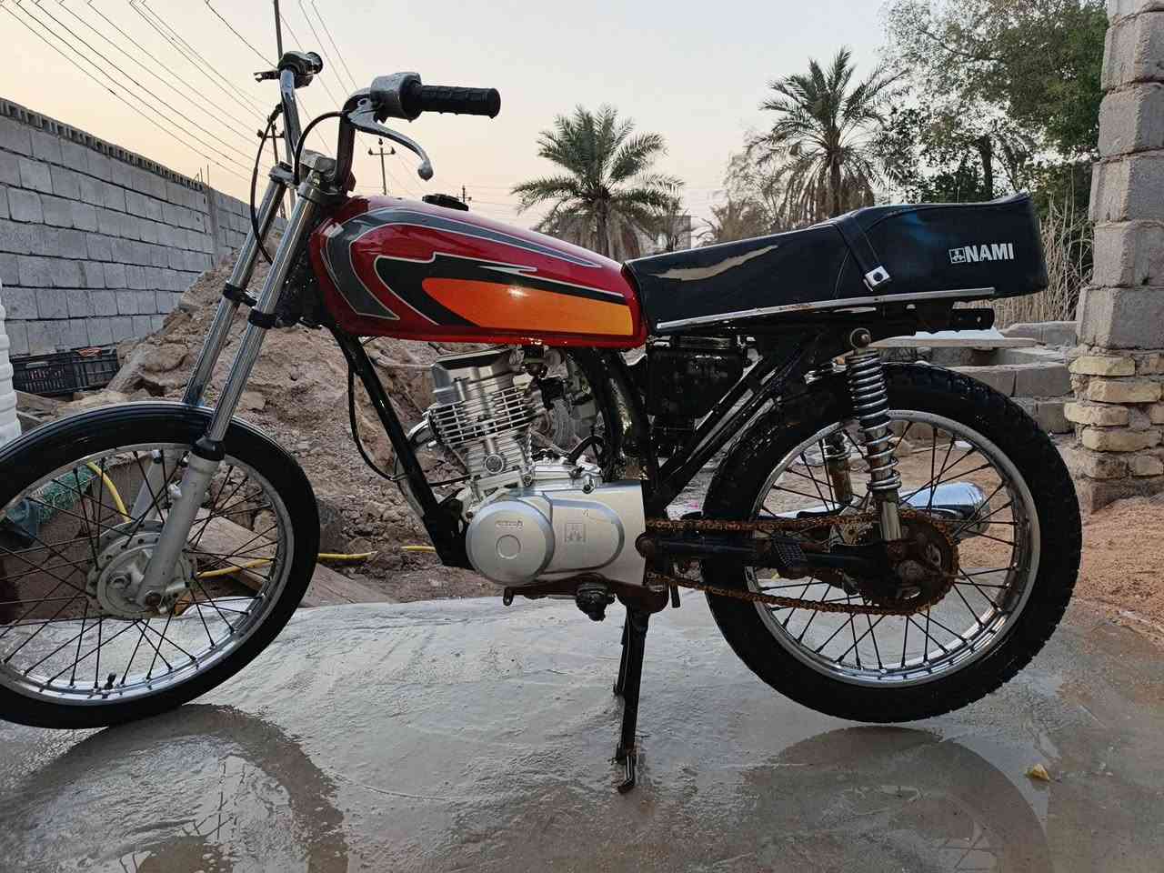 سلام عليكم دراجه نامه اصلي للبيع
مكينه مامفتوحه مديل 2024 
العنوان بصره ابو الخصيب حمدان ***********
