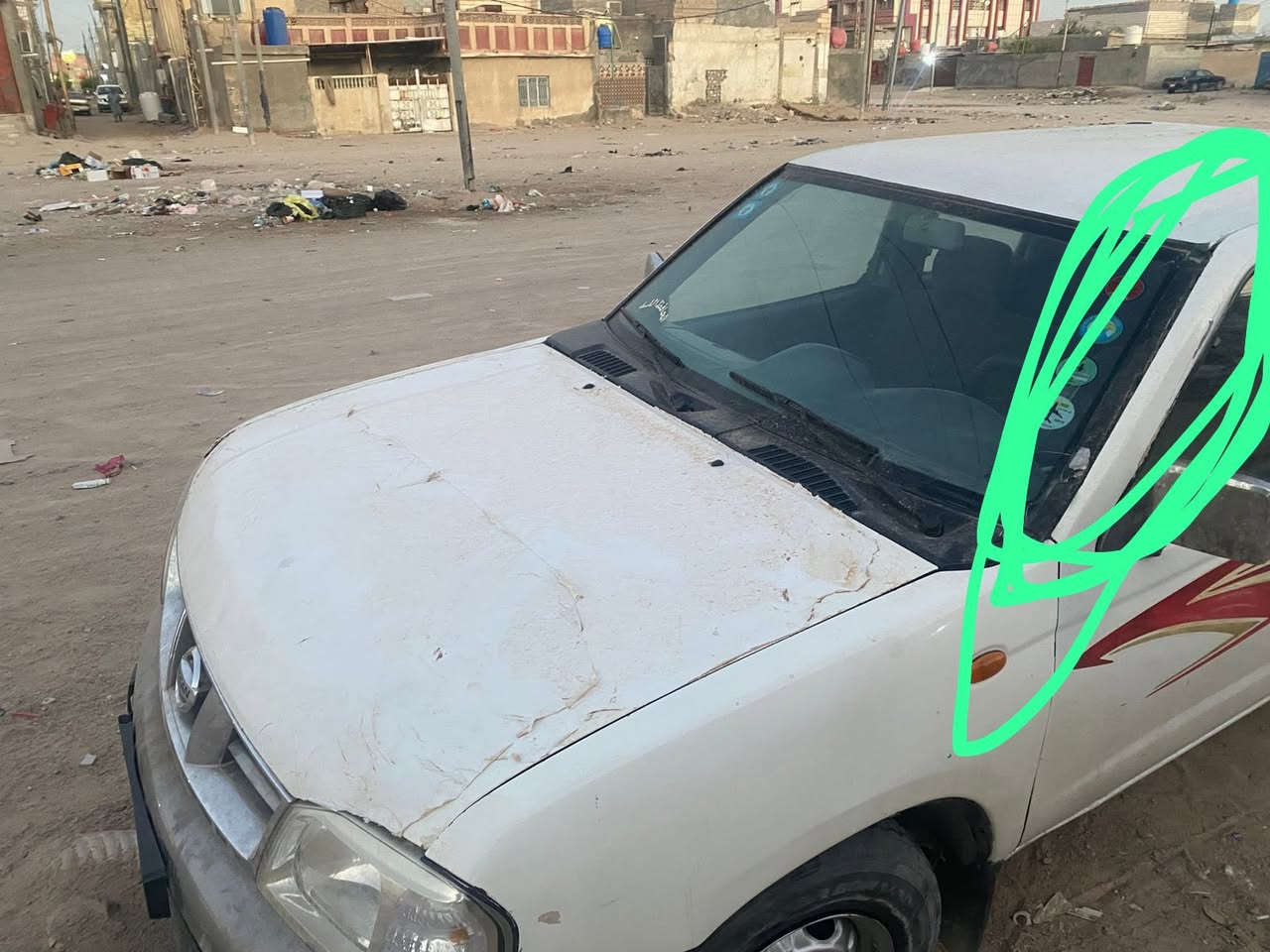 السلام عليكم نيسان 2006 للبيع رقم ذي قار مميز بسمي سنويه ٢٨ كير محرك شاصي كفاله  تواير توني شاد جدد تبريد ثلج البدي شوف العين ظربه تكمه مبينه بلصوره ماعابره ع قماره  مكاني زبير *********** السعر ٨٠

