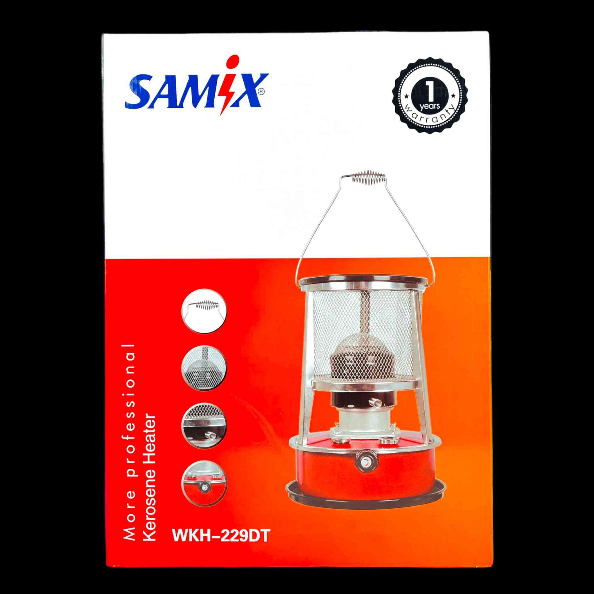 مدفأة نفطية ماركة سامكس

الميزات:

سعة خزان النفط: 4.4 لتر

أقصى استهلاك: ربع لترساعة

مناسبة لغرفة بمساحة 15 متر مربع

ضمان لمدة سنة من تاريخ الشراء

أبعاد الغلاف: 33  33  45 سم

أبعاد المنتج: 30  30  42 سم

رقم الموديل: WKH-229DT

للطلب الاتصال على الرقم 
***********
