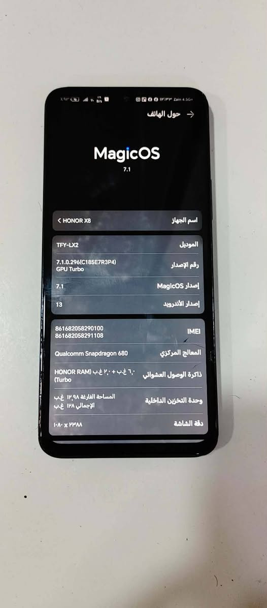 Honor x8 جهاز نضيف بس بي فطر بالشاشه وما مأثر


**إذا كنت صاحب هذا الإعلان وتريد حذفه لأي سبب، رجاءا أرسل رسالة إلى الدعم الفني**