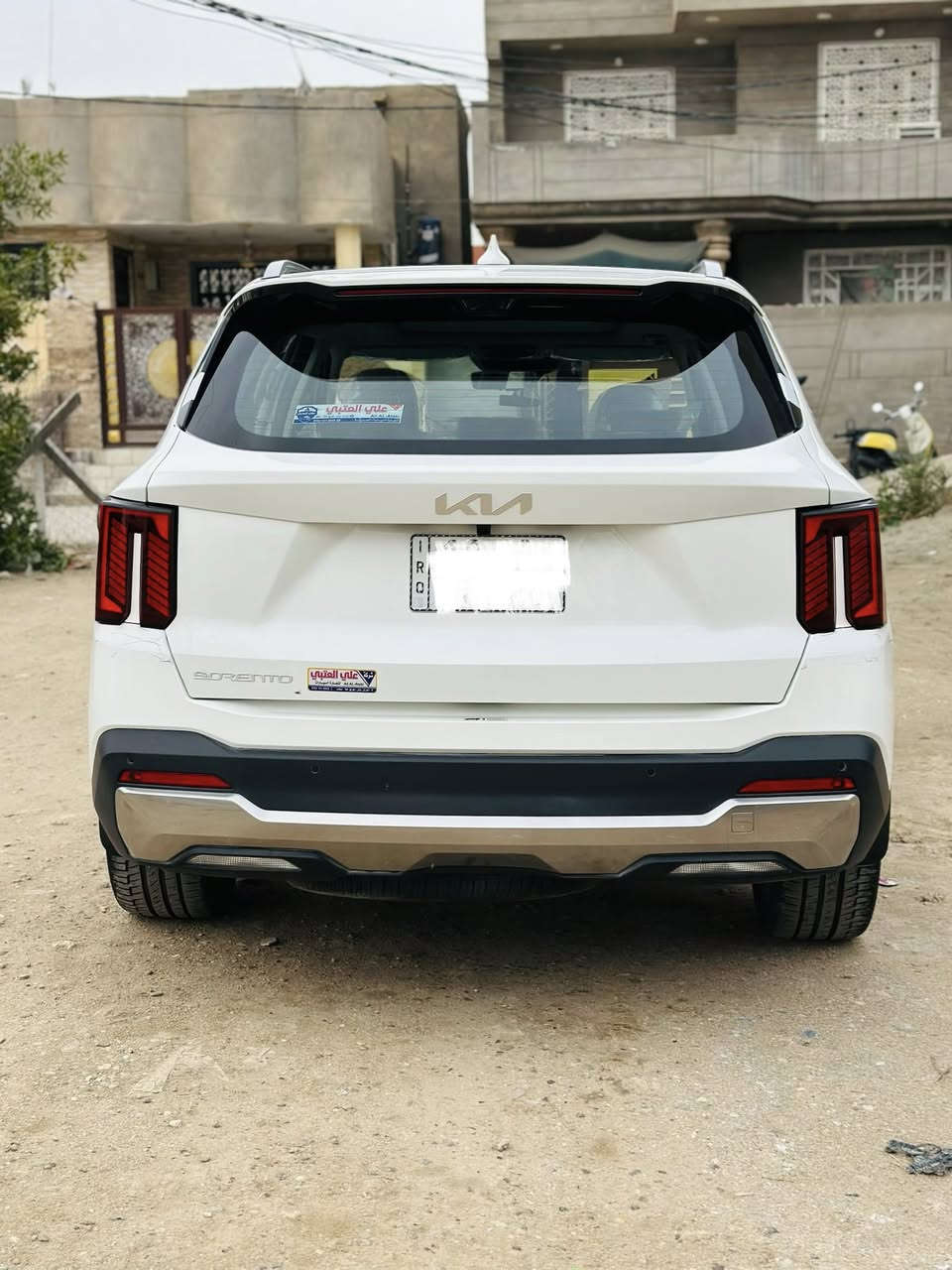 السلام عليكم
كيا سورنتو 2025 زيرو  ماشيه 7000 فقط كفاله عامه 
السياره داخل الضمان   
رقم بابل باسمي 
بانوراما ويل كب 20
داتى شو كامرات عدد2                              
حجم المحرك 6 سلندر 3500 cc 
مرتبط بكير 8 سرعات
بانوراما فتحة سقف 
مفتاح التشغيل بصمة                          
تشغيل عن بعد
كير ماوس 
هاند بريك بصمة                              
فتح الصندوق كهرباء 
دشبول شمعة ليد LED
شباك امامي اسود لماع 
قبضات ابواب المنيوم.                           
حجم الاطارات20
حساس مطر 
كامرات 2
داخل 64لون 
لايت زينون عدسات + LED 
كشافات زينون                                      
بك لايت LED
مقود جلد حياكة 
شفتات مقود 
مثبت سرعة
المودات والاوامر الصوتية.                      
فحص نظام السيارة
عدد المقاعد 7 
مقاعد امامية كهرباء 
مقاعد خلفيةكهرباء                             
بردات ابواب خلفية 
شاشة ابل كار بلي ❗️
كامرة دوارة ❗️                                     
حساسات امامية 
حساسات خلفية 
تبريد شاشة
3 قطع تبريد 
نقطة نزول منحدرات.                            
نظام مانع تزحلق 
‏ABS
شاحن موبايل واير ليس                          
اشاير بالمري والمري قابلة للطي 
مخرج AUX
مخرج USB
‏BIuetooth
مخرج منفذ الطاقة عدد 3                     
درايف مود 
‏( comfort - eco- sport - smart)
السياره مدوشمه كشنات وارضيه جلد 
للبيع فقط سعرها 330 وبيهه مجال 
مكاني كربلاء طويريج 
للاستفسار ***********
