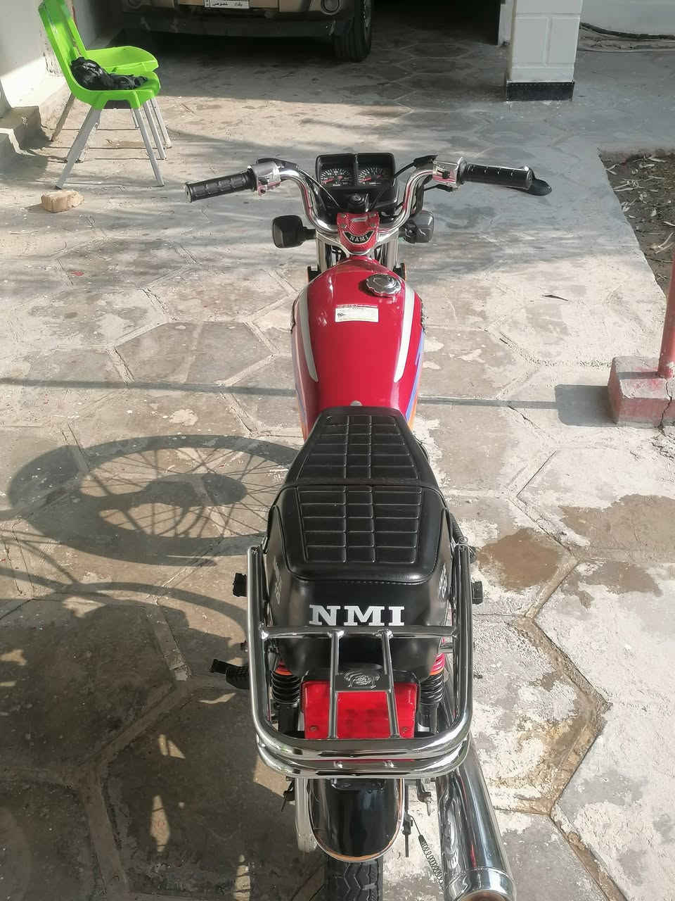 سلام عليكم
للبيع نامة تعمير شلامجة مديل 23 دراجة قوية كاملة مانقصة بس صفاحية جهه شوته 7اوراق استنساخ شركة فيافي البصرة السعر 825وبيها مجال بسيط مكان ديوانية حي العامل 
***********
