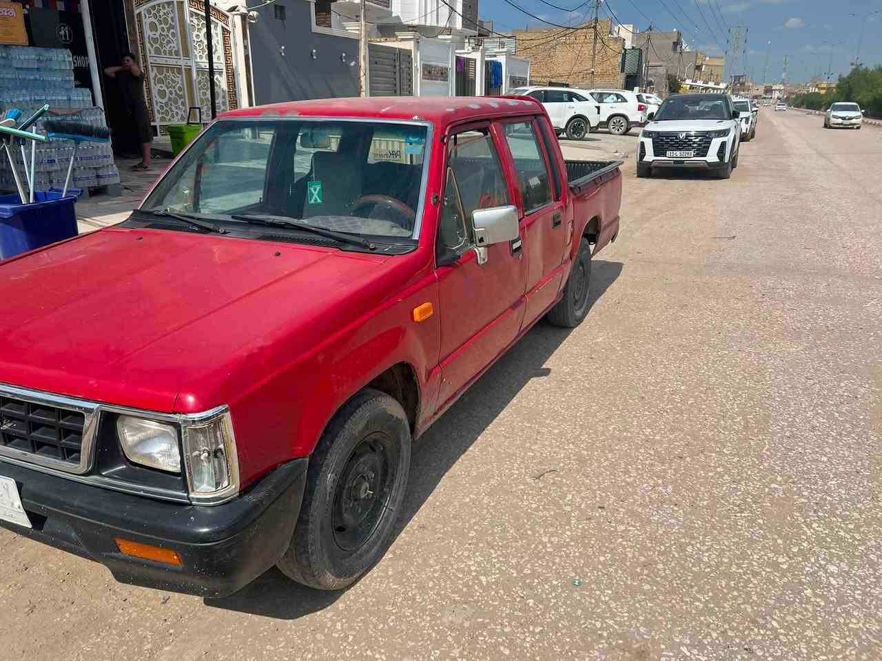 سلام عليكم بيكب مسيوبوشي موديل ١٩٩٣ للبيع مكينه ونجي رقم بغداد الماني تحويل مباشر السعر ٤٨وبيه مجال تلفون *********** العنوان ديوانية
