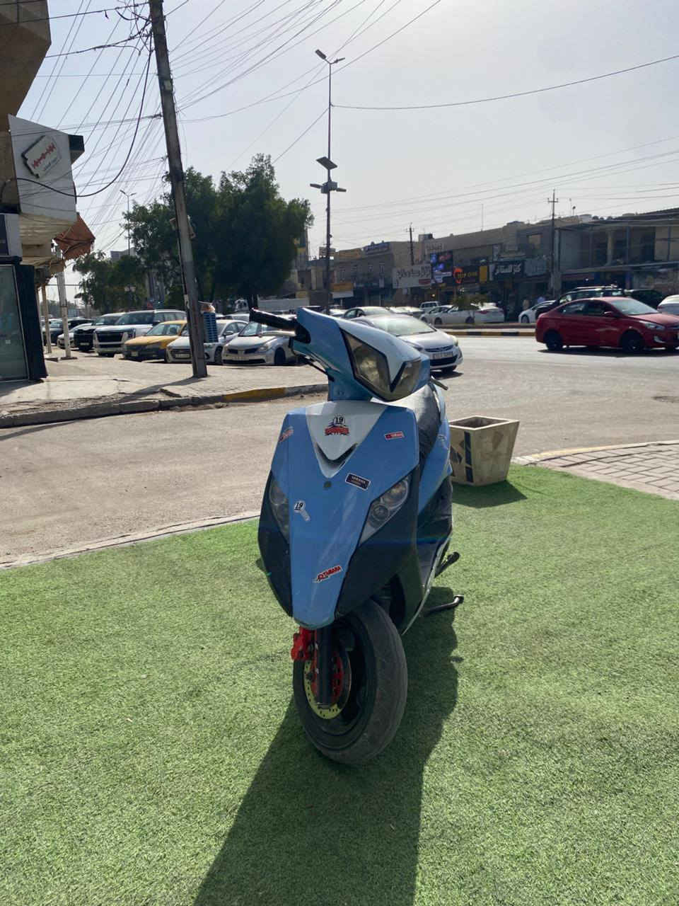 سلام عليكم  
دراجه ثعلب 🦊
الدراجه ماقصه شي نكره بكل وكت كهربائيات كله شاغاله اشاير سكن لايت بك لايت  كله شغال
تايرات زوج جديد 
شلعه ومعدل يخبل 
كفراته بلاديه بس صابغهن صبغ حراري  درجه 1
دراجه لا تبخير ولا نضوح ولا دخانه 
كامله مكمله  متصرف عليه ربع 
مكاني بغداد العامريه 
سعره 475لف 
 بيه كلاج امامي رياضي 
***********واتساب‏‪***********‬‏تصال
