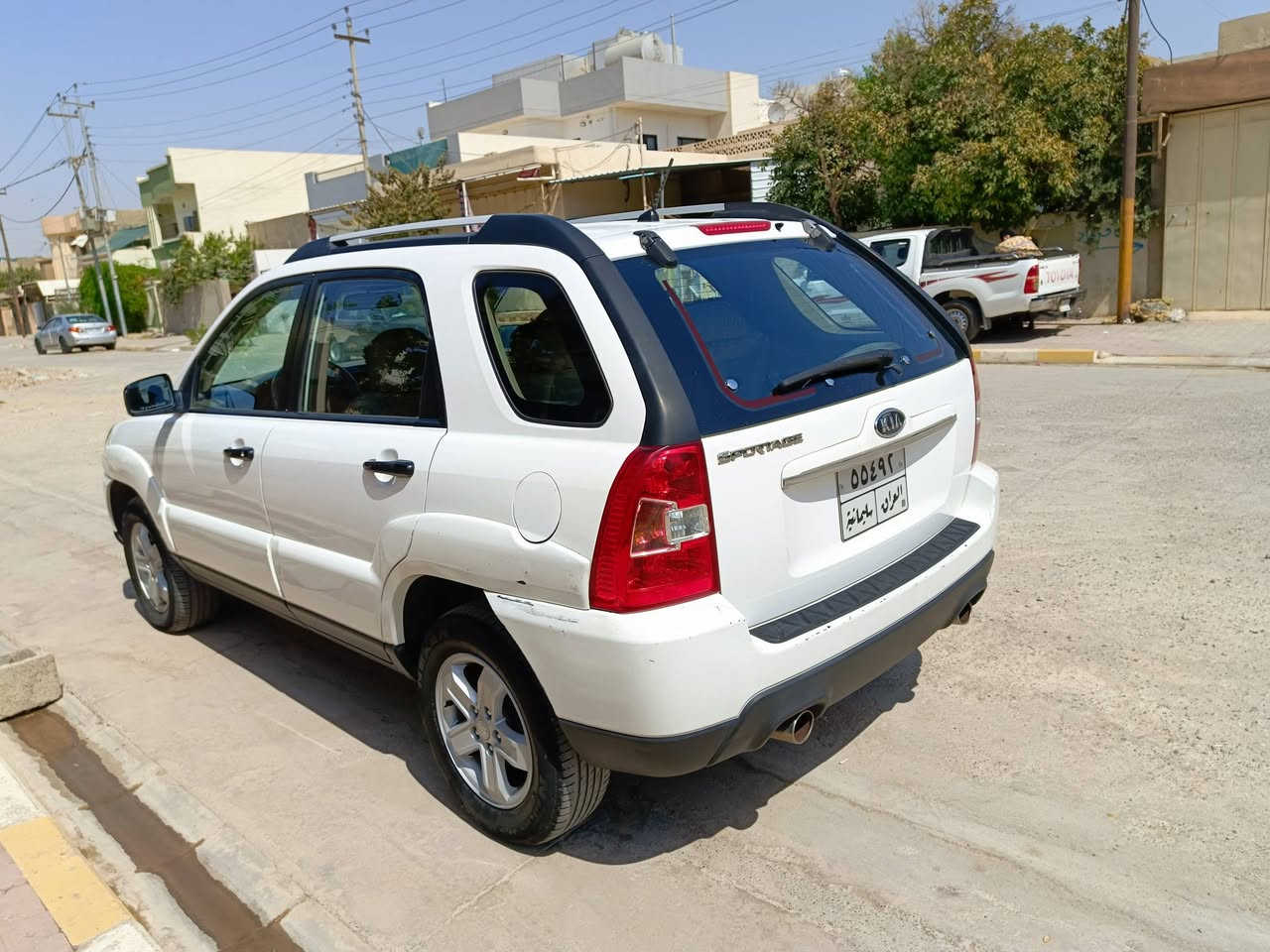 سلام عليكم سبورتج 2009 خليجي للبيع 🛑
محرك 4 سلندر 2000 كفالة كير ومكينة 🛑
السيارة مكفولة من الصبغ والتبديل 🛑
رقم السيارة سليمانية 55492 وسنوية باسمي تحويل مباشر🛑
تدفئة وتبريد شغال والكهربائيات شغالة شاشة تاب🛑 
السيارة ماشية 200 الف🛑
سعر السيارة 120 وبيها مجال للشراي 🛑 للاستفسار اتصل على هذا الرقم ***********🛑
