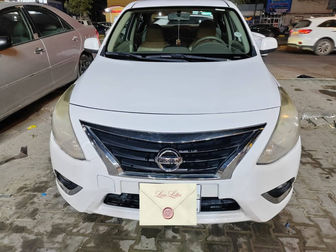 نيسان سني الهندي
موديل 2021 بليته 🔵
السياره بيها طخه خفيفه بالجاملغ الخلفي ايمن 
بارد قليل 
وباقي مكفوله 🤍💯
🩸رقم اربيل تريد وكاله او تحويل  
سنويه وهزه ماصاقطه 💯
ماشيه 155 الف
للون ابيض
كتلوكات سياره بعدها مال الشركه
السياره جاهزه صدر كير محرك  تخم تاير كله جديد ✅
يدات نيكل بلادي
تحكم استيرن
مكان السياره نجف
السعر 103بيهه مجال   
***********
***********
