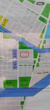 للبيع قطعه ارض في الصابيات (منطقه ال ٧٠٠٠ قريب شارع اربعين بدايه شارع ...