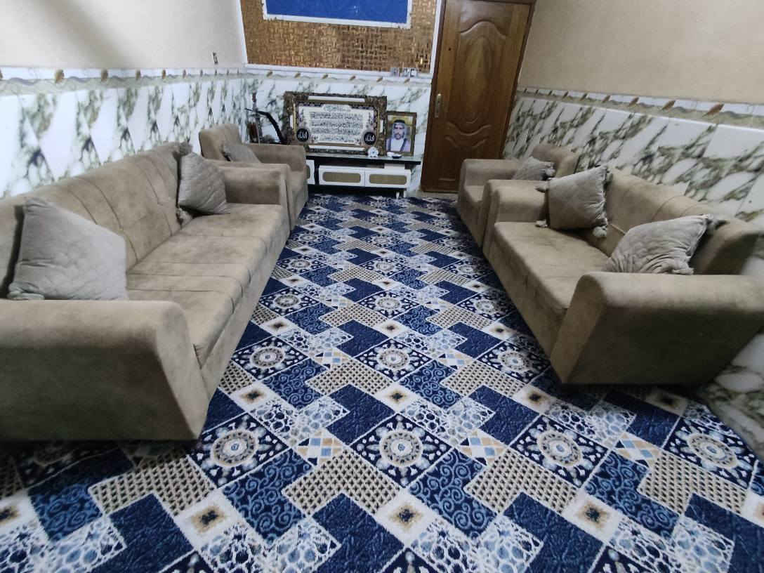 سلام عليكم تخم قنفات 8 مقاعد اربع قطع نضافه 100 استعمال قليل مستعجل على البيع الشراي يتصل *********** مكاني ابو رمانه عمارة, ميسان
