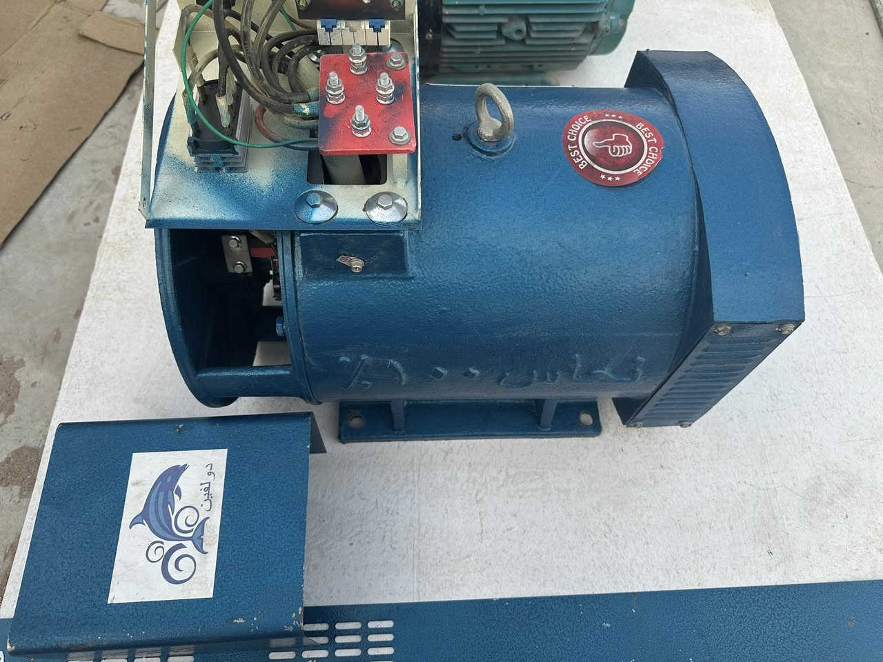 السلام عليكم  
راس توليد  10  KVA نوع  دولفين  ثري فيز  مامشتغل ابد  جديد جديد موضح بالصور الملف نحاس   مكاني بصرة


**إذا كنت صاحب هذا الإعلان وتريد حذفه لأي سبب، رجاءا أرسل رسالة إلى الدعم الفني**