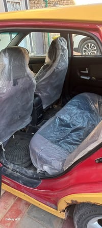 كيا سبكترا رقمها بغداد صدامي 2006 سياره كامله مكمله كل شيء ما بيها رقم...