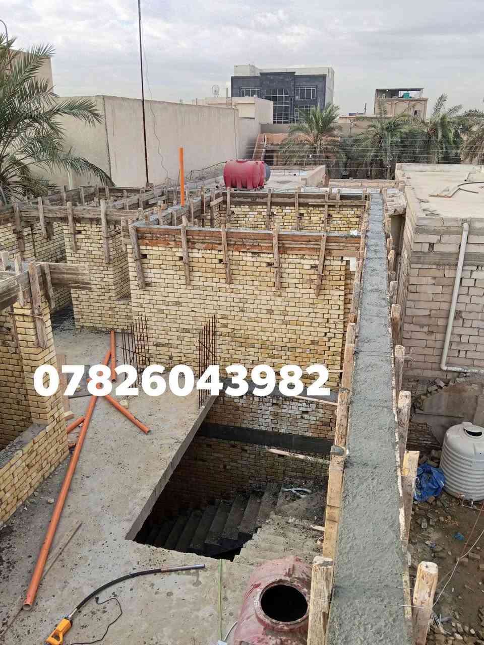 تم بفضل الله تعالى وبركاته صب رباط نص مساحته 150 في الجنينه والتوفيق للجميع ان شاء  الله اخوكم احمد النجار لجميع اعمال النجاره والتسليح والصب عمل او كرسته وعمل ***********
