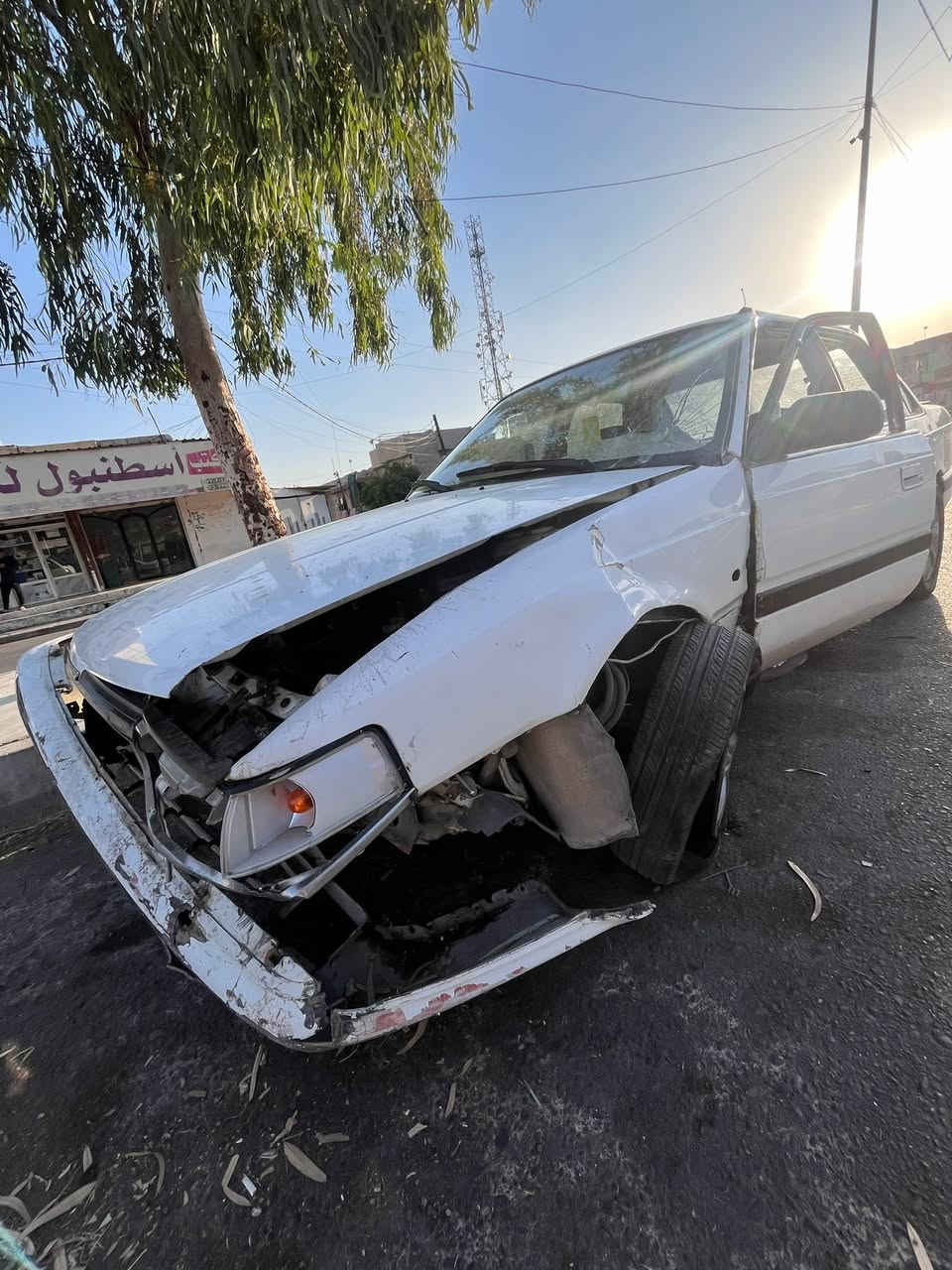 مازدا بيها حادث خفيف ابيع هشكل مكان موصل قادسية ثانية 18 ورقة

***********
***********
