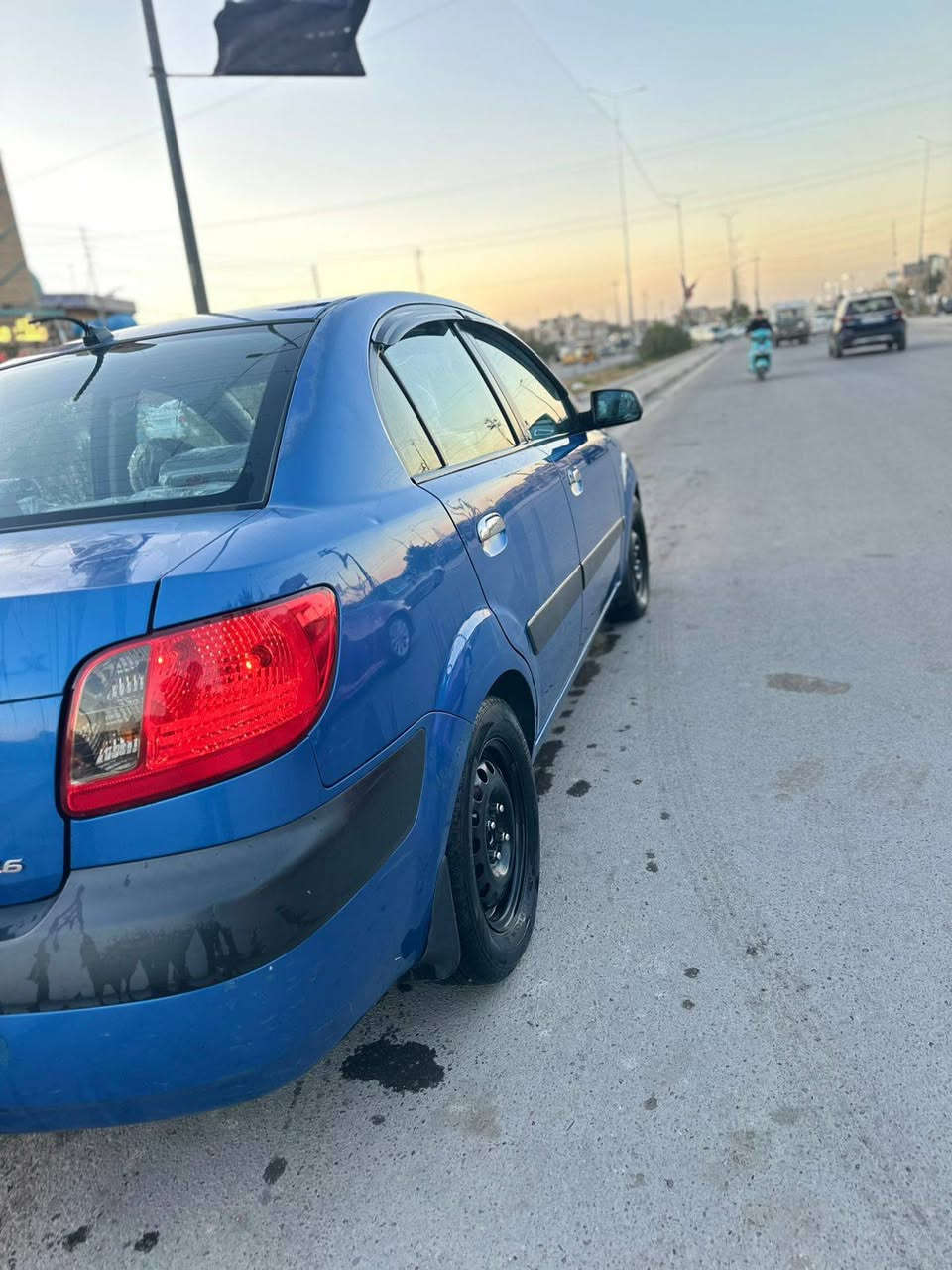 السلام عليكم
كيا ريو 2007بغداد بسمي
السياره كلين تايتل بدون حادث
محرك الف وستميه كفاله السياره كلها
ماشيه 145
عارضها 81 بيها مجال
رقمي ***********
