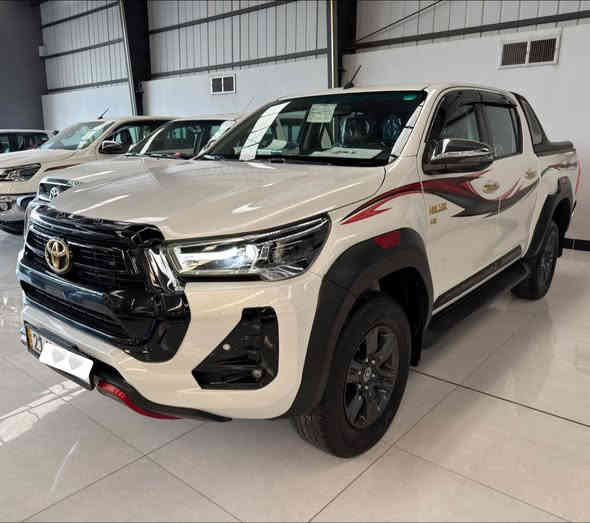 تی ار دی TRD 2023
محرک 6 سلندر شریکە سید نهرو 
فول مواصفات شاحنە بلوتوث بنید جکات لایت لید بصمە یدات ذهبی نضام ایکو و سرعە و تحدید سرعە مری اشارة حساسات فول فول     
مکفول کفالە عامە دعامیە لدعامیە
ماشی  50 الف حقیقی جدید 
رقم السلیمانیە بشرط تحویل وغرامە
سعر 383 بی مجال بصیط
مکان قضاء کلار شارع المعارض
***********
