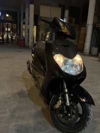 دراجة سكنس فحل كوري نوزل  دراجة رمبة صارلها شهر من طالعه من الحاوية صا...