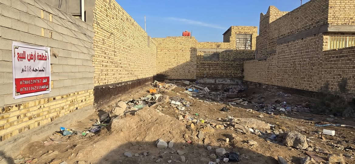 عرصة للبيع – التقية الثالثة
المساحة: 218 م²
السند: 25
✅ مرقّمة بالبلدية وجاهزة للتطويب
📍 الموقع: قريبة من جسر النجف – موقع ممتاز
📞 للاستفسار:
***********
***********
