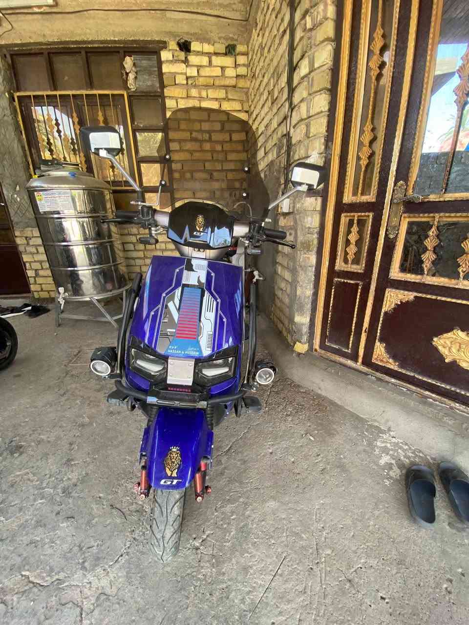 دراجه شحن GTدراجه فول فول الدراجه تجي او اشوفه الدراجه فول نضافه الدراجه 6بطاريات موديل 2026الدراجه جديده ولانقص نضيفه 100‎%‎100 سعر الدراجه 850او بيه مجال بصيط ***********
