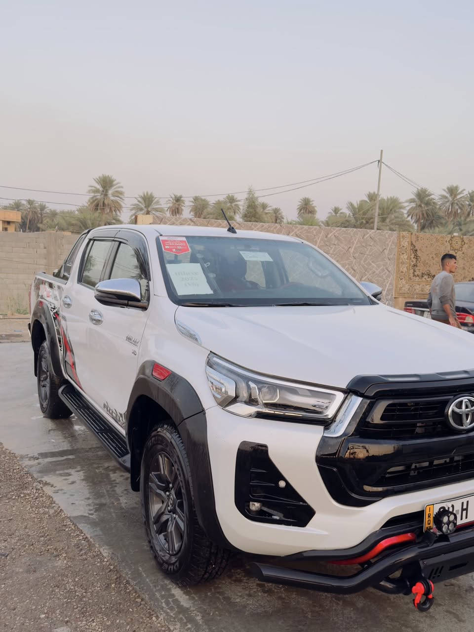 سلام عليكم بيكم هايلوكس 2024 TRD
مواصفات شركة ساز 
ماشية 55
رقم أربيل 
داخل جلد 
طفايه 
كتلوكات كامله 
مكفوله كفاله عامه 
باسمي تريد تحويل تريد وكاله 
مكان سياره كربلاء الحسينية 
السعر 390 وبيها مجال 
الاتصال***********
