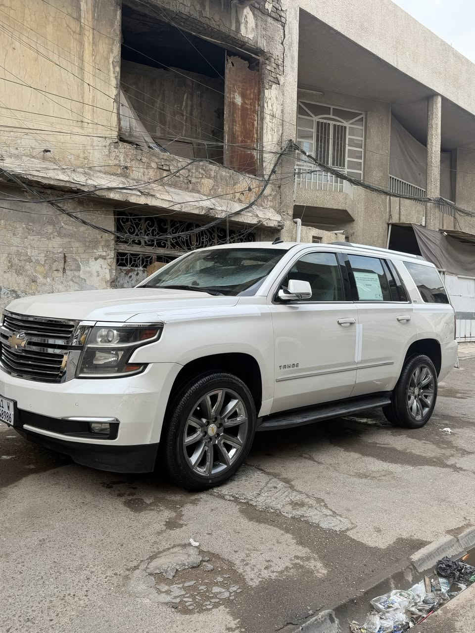 السلام عليكم
تــاهــو مـــوديــل 2015 للبيع او مرواس

LTZ   فئه  

فووول مواصفات 

سماعات BOSE

سلايد 

كشنات تدفئه + تبريد 

كشنات كهرباء خلفي امامي داتاشو 

7 راكب 
كشنات سياحي منفصل 

شاشه ديجيتال 

صندوق كهرباء 

بصمه 

داخل جملي vip

كشنات هزاز 

كامره خلفيه دواره 

شحن لاسلكي 

رادار من جميع الاتجاهات 

حساس امامي خلفي معه تحذير 

نضام تحذير اصطدام 

نضام تحذير عند خروج المسار 

كراسي خزن ميموري 

جميع الابواب بصمه 

ويل 22 اصلي بريمير 

اشاير بلمري + رادار تحذير 

وبعد بيها هواي مواصفات مال فول 

باتري مع منضومه بانزين مع ادامه كامله بلشركه حته دسكات امامي خلفي جديد وكاله شرط 

حادث السياره سرقه كل القطعه 

ابيعلك صبغ حزام 

الجاملغ الخلفي والجنطه والتكم والقماره بدون صبغ 

بدون دواخل

***********

250وبيه مجال

جاهزه من كلشي
