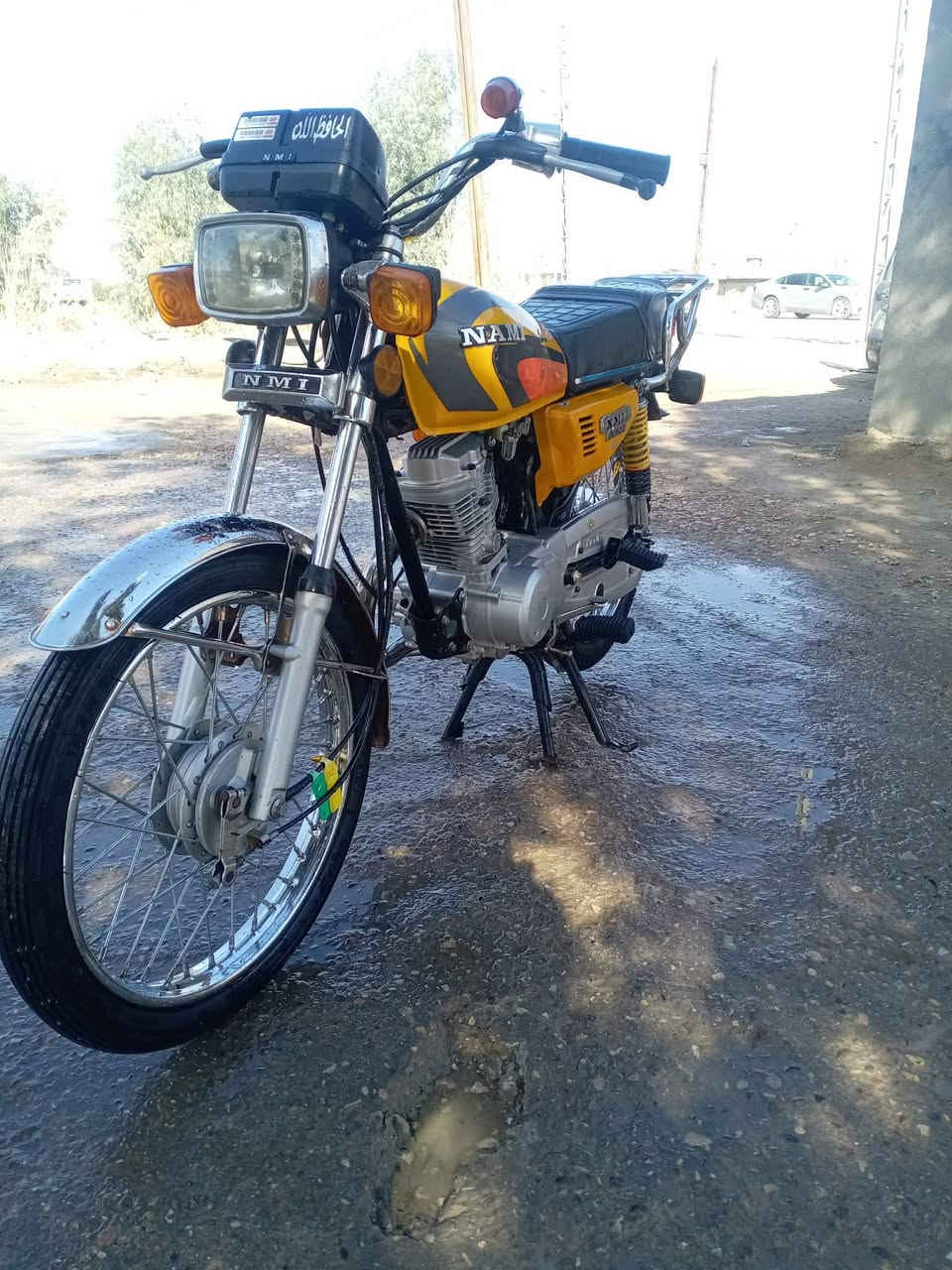 عمي السلام عليكم دراجه نامه شلامجه مديل 21 بلاديه بس ولفات مبدل بيها وكيلها نوار 800 وبيها مجال واذا شراي تشلع عيوني


**إذا كنت صاحب هذا الإعلان وتريد حذفه لأي سبب، رجاءا أرسل رسالة إلى الدعم الفني**