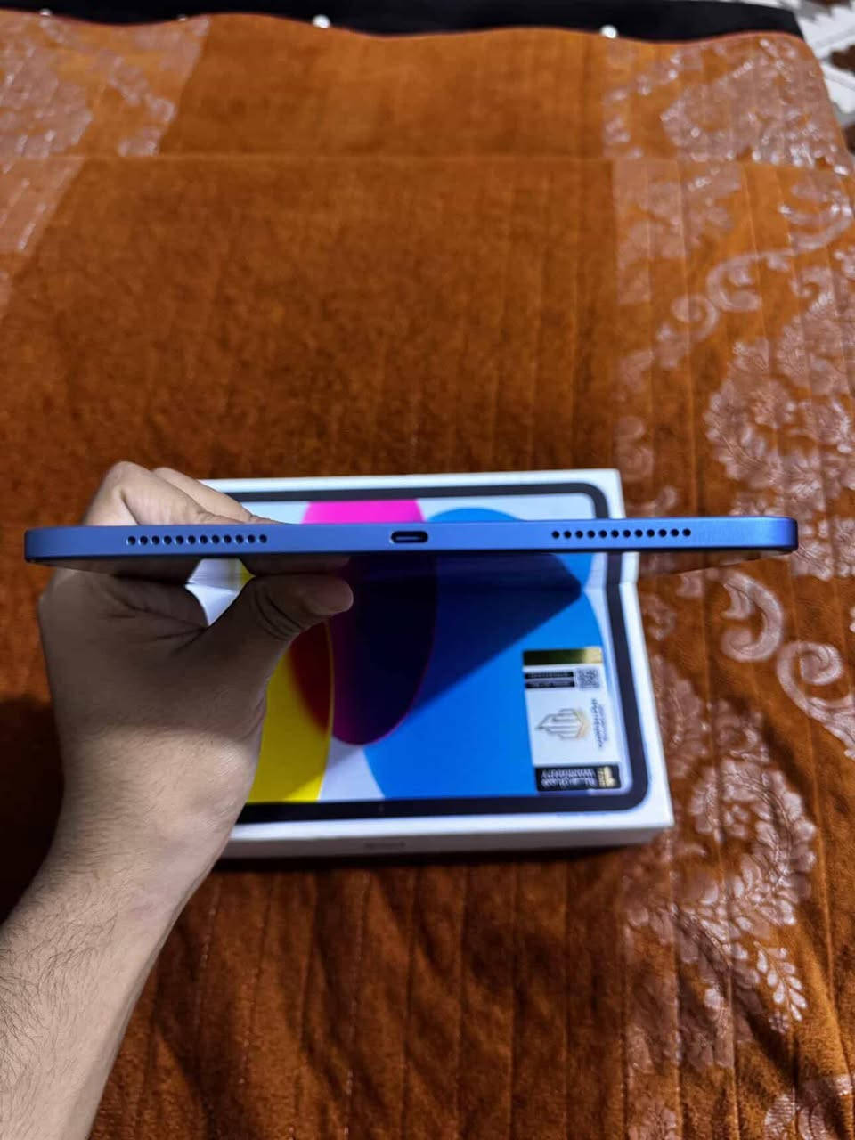 السلام عليكم ايباد 11 معالج A16 جهاز عدد دورات الشحن 100جديد استعماله فقط دراسة غراضة كامله تفحص ويم متريد مكاني بغداد الدوره سعره 475 تواصل على الرقم ***********
