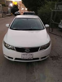للبيع كيا سيراتو موديل 2012 رقم اربيل سيارة مكفول من الضربه والصبغ بيه...