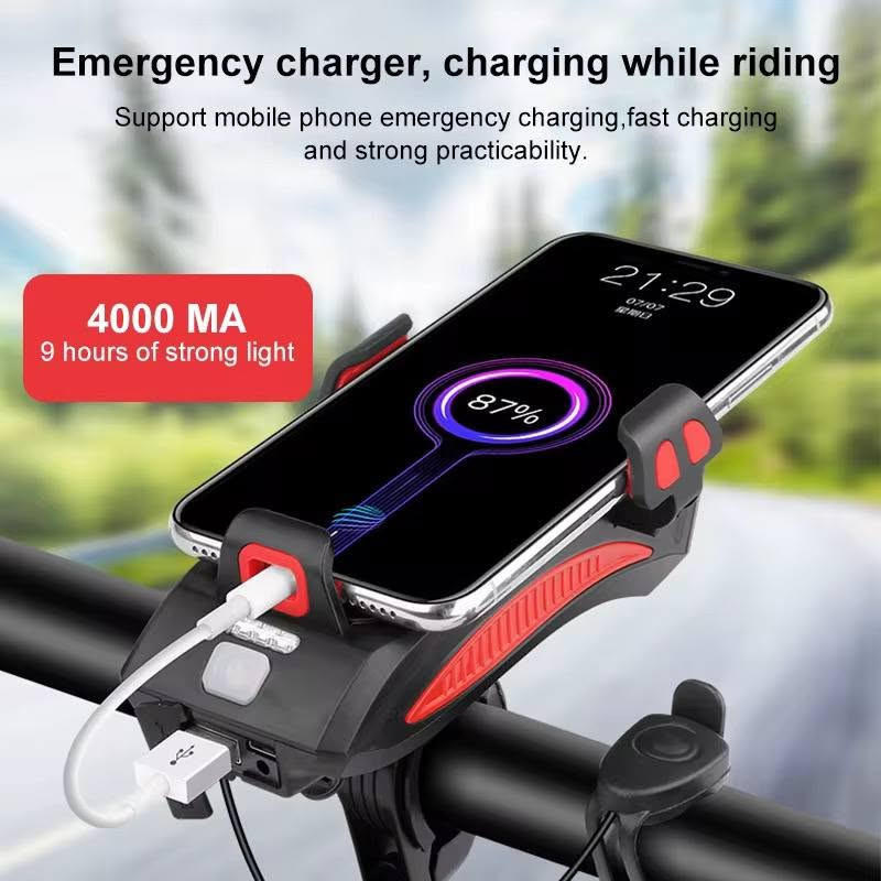 🚴‍♂️🔊 مصباح دراجة قوي مع بوق 130 ديسيبل وحامل هاتف قابل للتعديل 📱
بطارية 5–10 ساعات وأنماط إضاءة متعددة ✨
تصميم مدمج وعملي لركوب آمن وممتع! 💪


**إذا كنت صاحب هذا الإعلان وتريد حذفه لأي سبب، رجاءا أرسل رسالة إلى الدعم الفني**