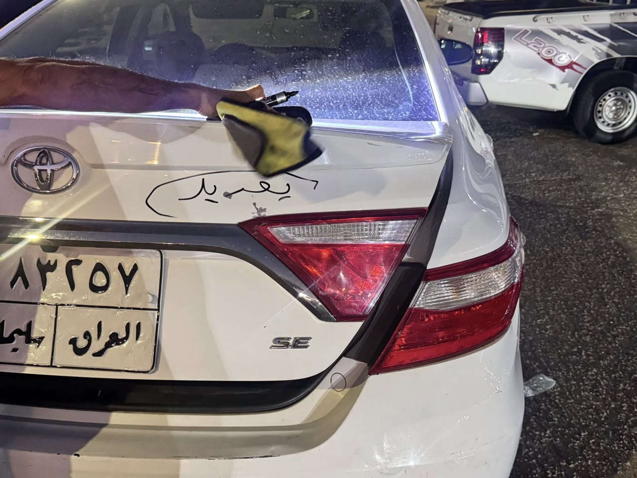 كامري كندي
موديل 2017se
بي أربع قطع صبغ ابيع حزام 
محرك مامفتوح 
سعر133$
مكان كركوك 
***********@
سنوي قديم
