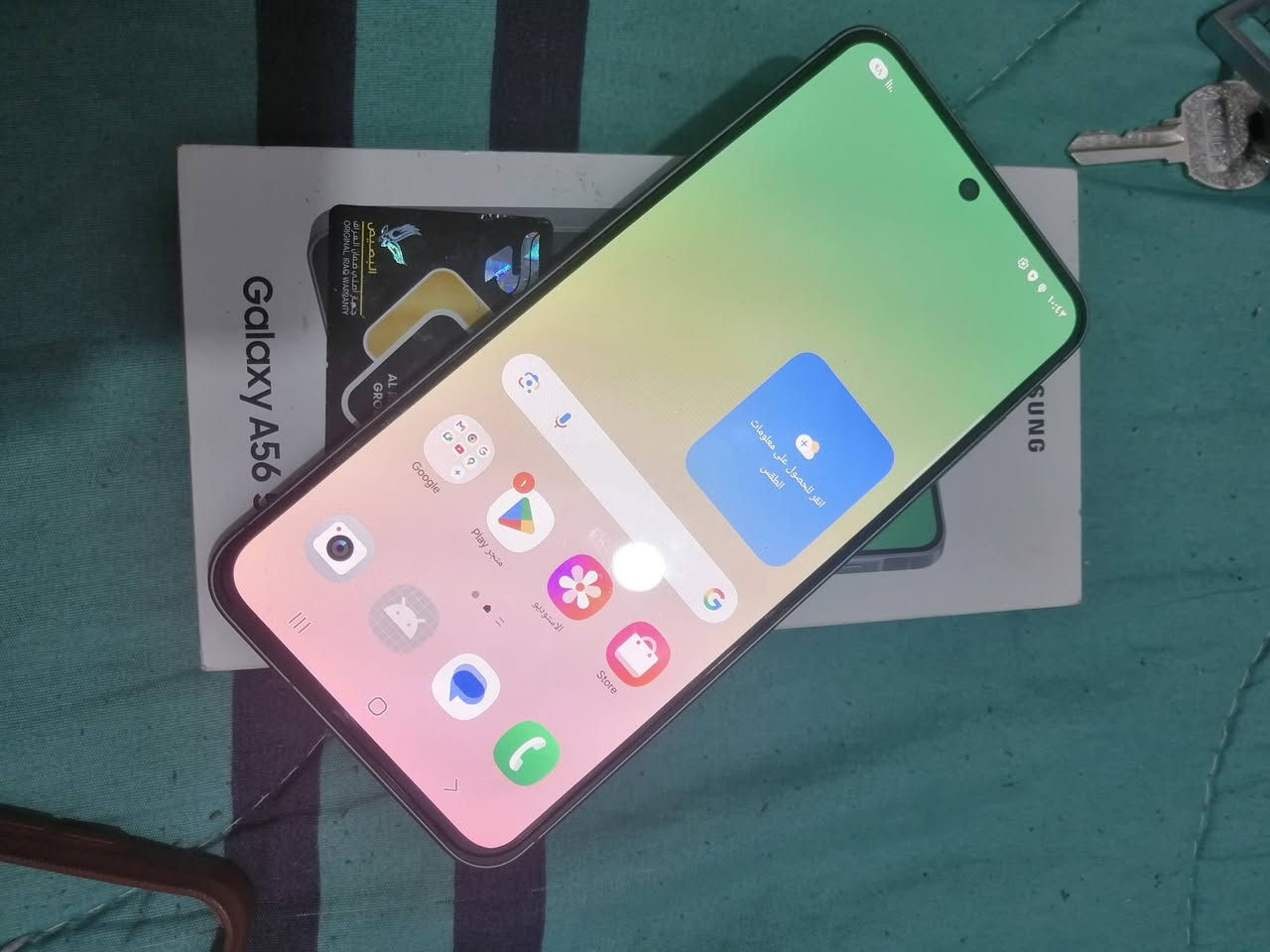 سلام عليكم سامسونك كلكسي A56 فايف جي جديد طك جيس مستخدم فقط 9ايام للبيع ذاكرة 256 المكان ناصرية


**إذا كنت صاحب هذا الإعلان وتريد حذفه لأي سبب، رجاءا أرسل رسالة إلى الدعم الفني**