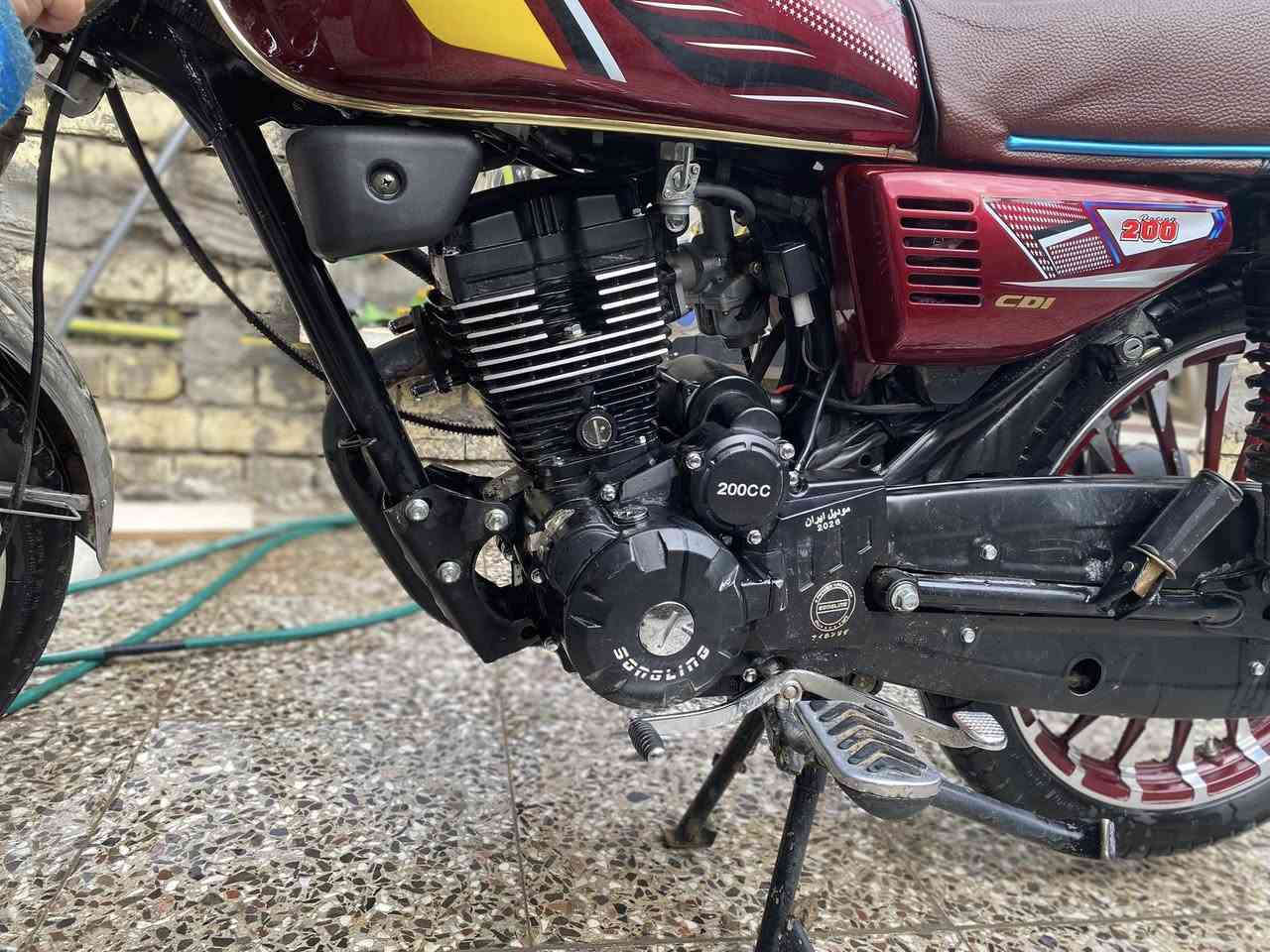 السلام عليكم عندي دراجه للبيع سونك ٢٠٢٦ كفاله عامه اخت الزيرو ماشيه ٥ الاف محرك ٢٠٠cc السعر ٨٥٠ مكان بغداد الكمالية ***********
