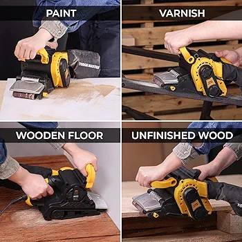 ماكينة صنفرة كهربائية بحزام
900 واط
السعر 30 الف 
***********
