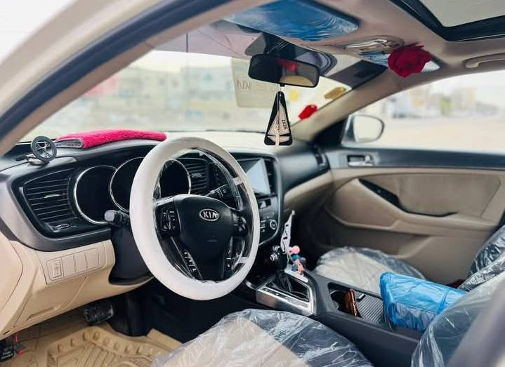 اوبتيما ٢٠١١ خليجي(شركه دوليه)
فول ١/١ رقم بغداد
١-بانوراما
٢-بصمه تشغيل-ابواب
٣-مري شفط-اشاير
٤-اشاره ترحيب 
٥-كشنات جلد
٦-لد امامي خلفي
٧-نظام ايكو
٨-قطعتين تبريد
٩-شاشة كبيره
١٠-حساسات
١١-تحكم ستيرن جهتين
١٢-شفتات ستيرن
١٣-ويل كب ١٨
*كير ومكينه كفاله
*محرك ٢٠٠٠دوش
*السياره بأسمي
* بيها قطعه صبغ وبارد قليل 
                                                               السعر 128$ 
***********
