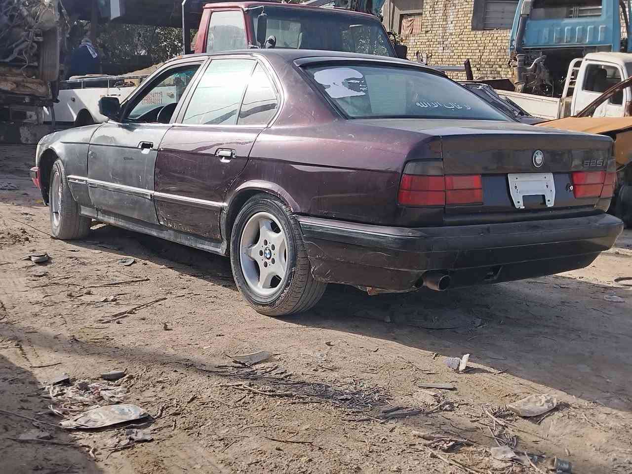 سلام عليكم بي ام مال تعمير ٥٢٥ مسكر عدل رقم بغداد مشروع وطني موديل ١٩٩٢ مكان ديوانية بيهة ضربة بل دوسة جوة باب سايق ودواخل حلوة سيارة ويل خلية هذا نجمة سبير  سعر ٣٠ للاتصال ***********
