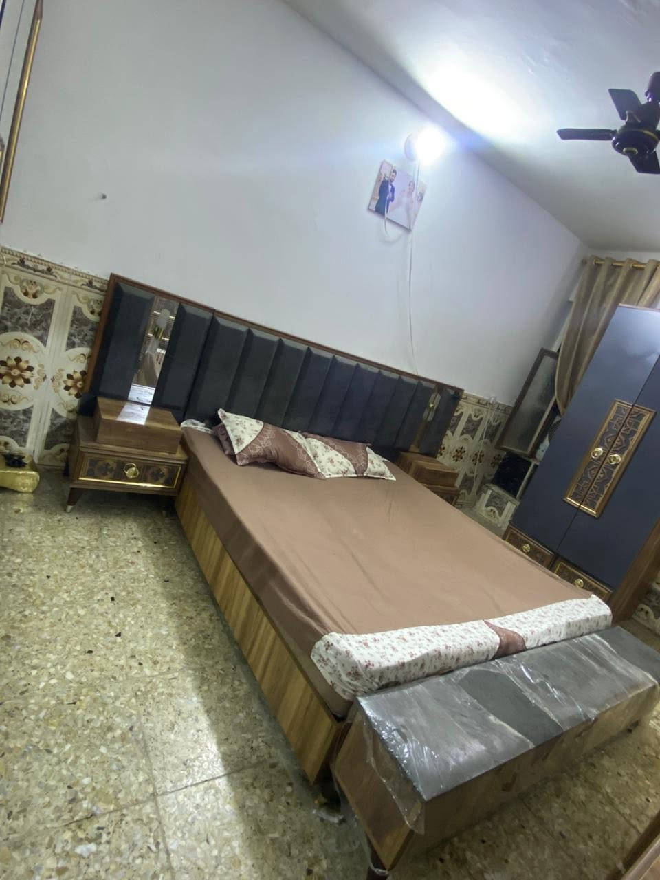 غرفه تركيه فوول نزاكه مرتبه ونضيفه 9 قطع بسعر مناسب 950 الف وبيهة مجال العنون/بغداد/الحسينيه/رقم الهاتف:***********
