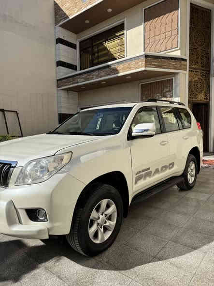 السلام عليكم للبيع برادو موديل 2013 TX.Lكويتيه ماشيه 110 الف  سياره مكفوله من الصبغ  والتبديل  بيها مكانين بارد بسيط 
رقم بغداد باسمي  تحويل مباشر
المواصفات :
 محرك 6 سلندر 
سياره فتحه 
سياره دبل تانكي 
كامره خلفيه 
شاشه اندرويد 
مري شفط 
فور ويل 
اشاير بل مري 

السعر 295$ بيها مجال للشراي 

__________________________
مكان السياره بغداد حي الجهاد 
  اتصل ***********
