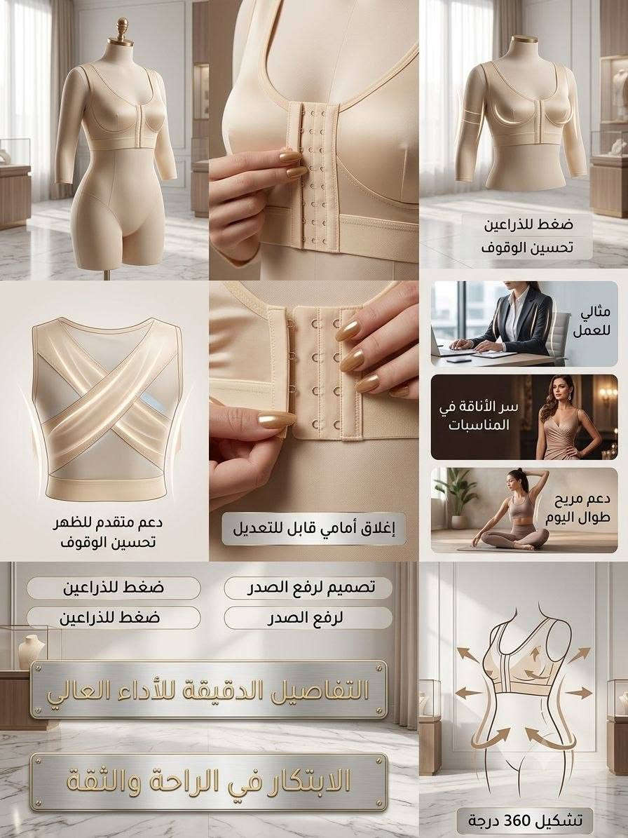 💖 إذا تدورين على قوام مرتب وإطلالة أنيقة فهذا المشد إلك 💖
🌸 تصميم عملي بإغلاق أمامي قابل للتعديل
🌸 يدعم الظهر ويمنحج راحة أكثر
🌸 يساعد على إبراز القوام بشكل جميل تحت الملابس
🌸 مناسب للدوام والمشاوير والمناسبات
✨ الكمية محدودة احجزي قبل النفاد 📩
الحجز خاص واتساب ***********
