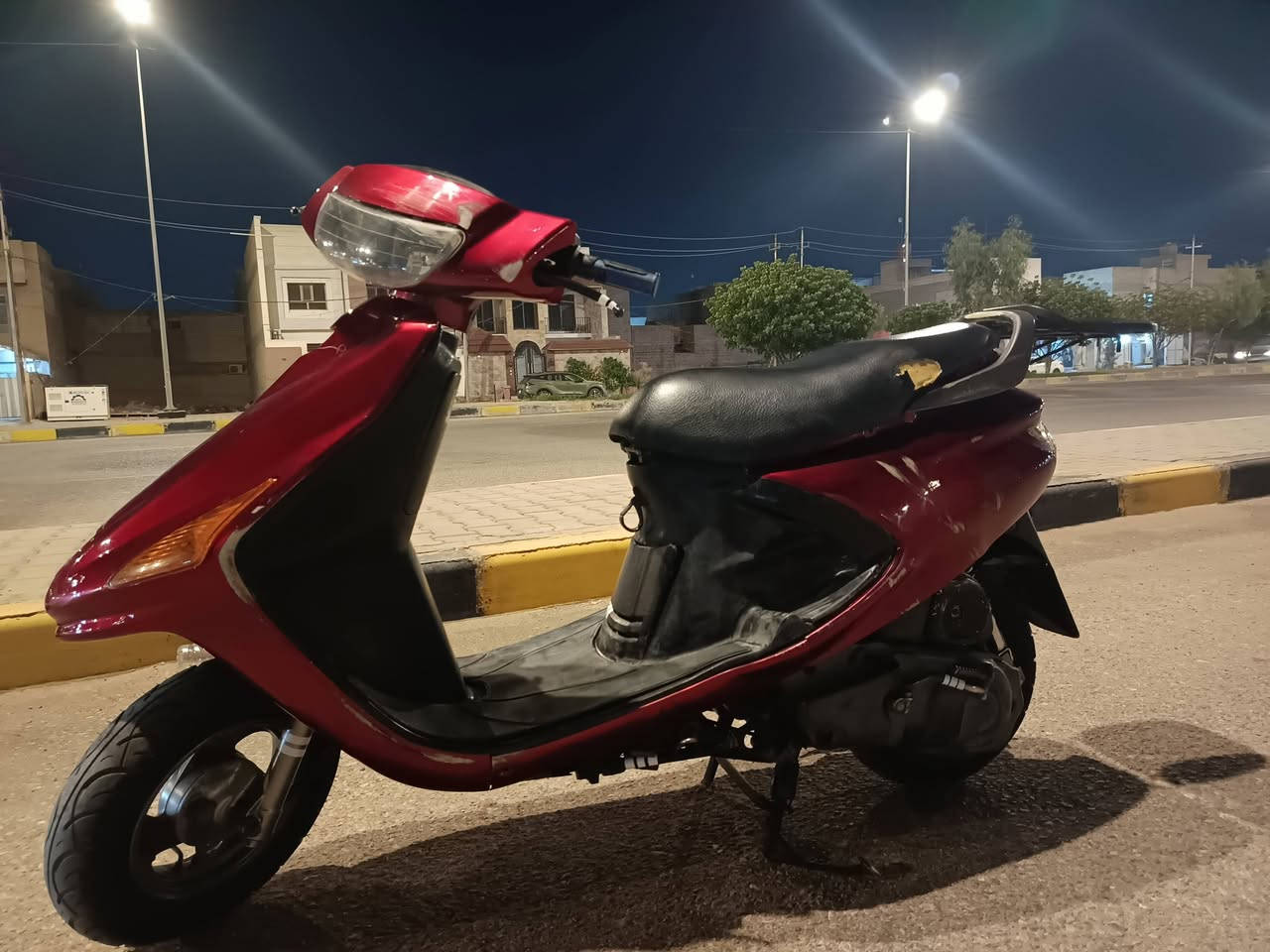 السلام عليكم دراجه فراشه نثيه للبيع مفتوحه  نكره سلف كهربائيات شغاله مكاني نجف الاستفسار *********** واتساب
