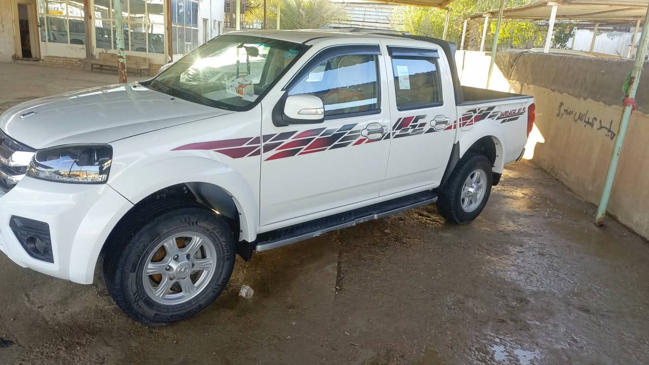 سلام عليكم 
كريت وول 
موديل 2024
رقم قادسيه 
ماشيه 108الف
مكفولة من ضربة صبغ تبديل بارد 
السعر 
133
المكان الديوانية 
***********
